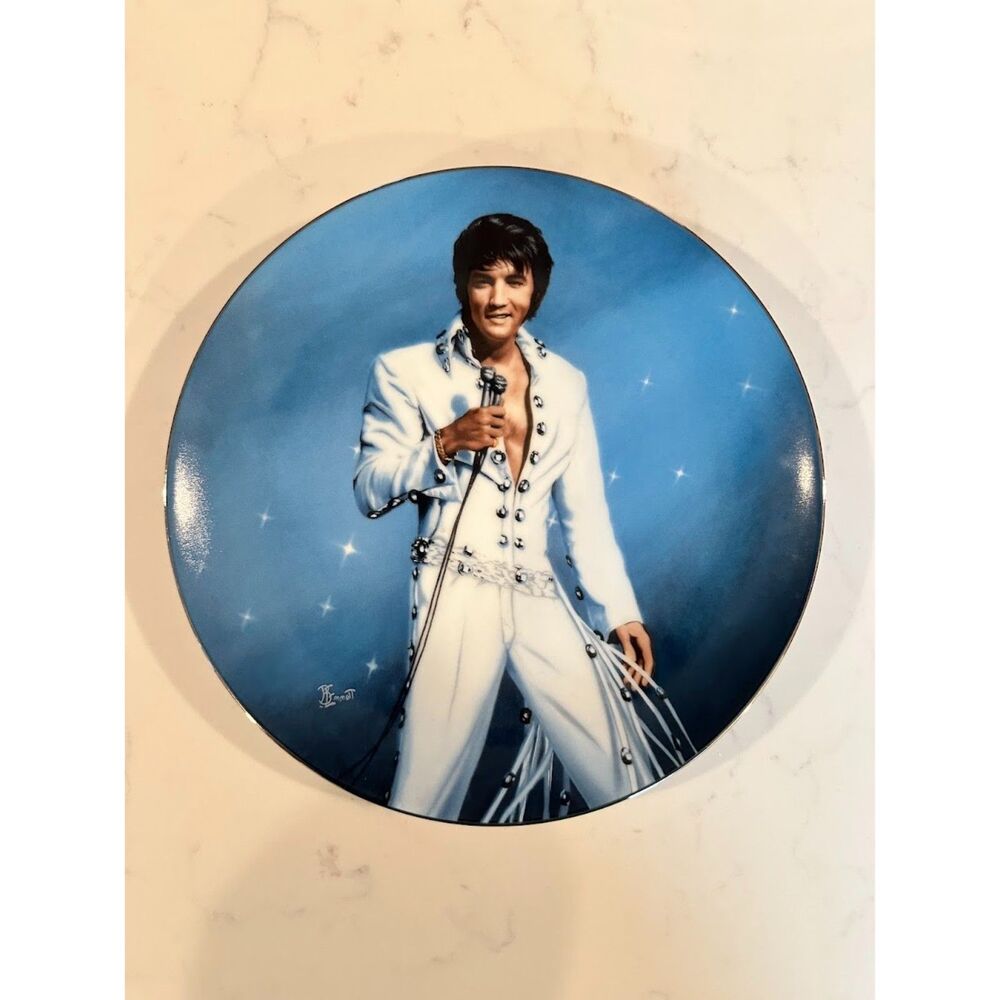 Elvis Limited Edition Commemorative Plate